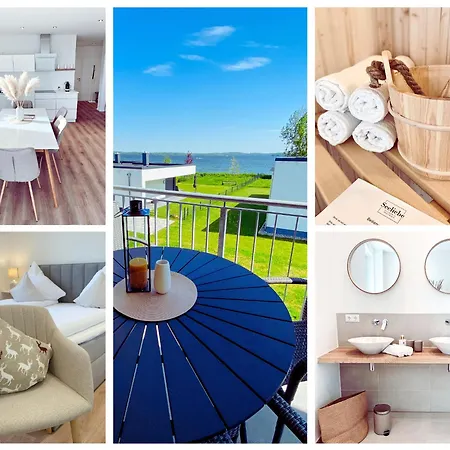 Seeliebe Apartments Schwerin - Pkw, Teilweise Mit Privater Sauna, Wlan, Xxl-Balkon O Terrasse, Seeblick Exterior photo