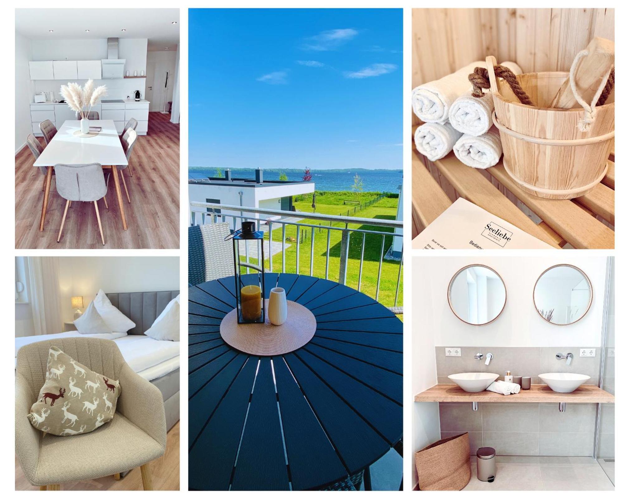 Seeliebe Schwerin - Pkw, Teilweise Mit Privater Sauna, Wlan, Xxl-balkon O Terrasse, Seeblick Apartment Schwerin (Mecklenburg-Vorpommern)